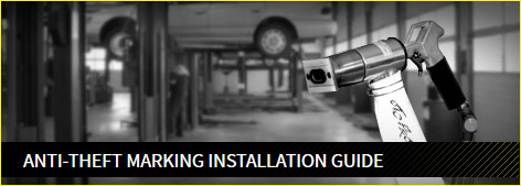 Anti-theft marking installation guide