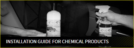 Installation guide for chemical products